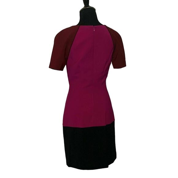 Jonathan Simkhai Purple Black Color Block Cocktail Dress 2 - Picture 9 of 16